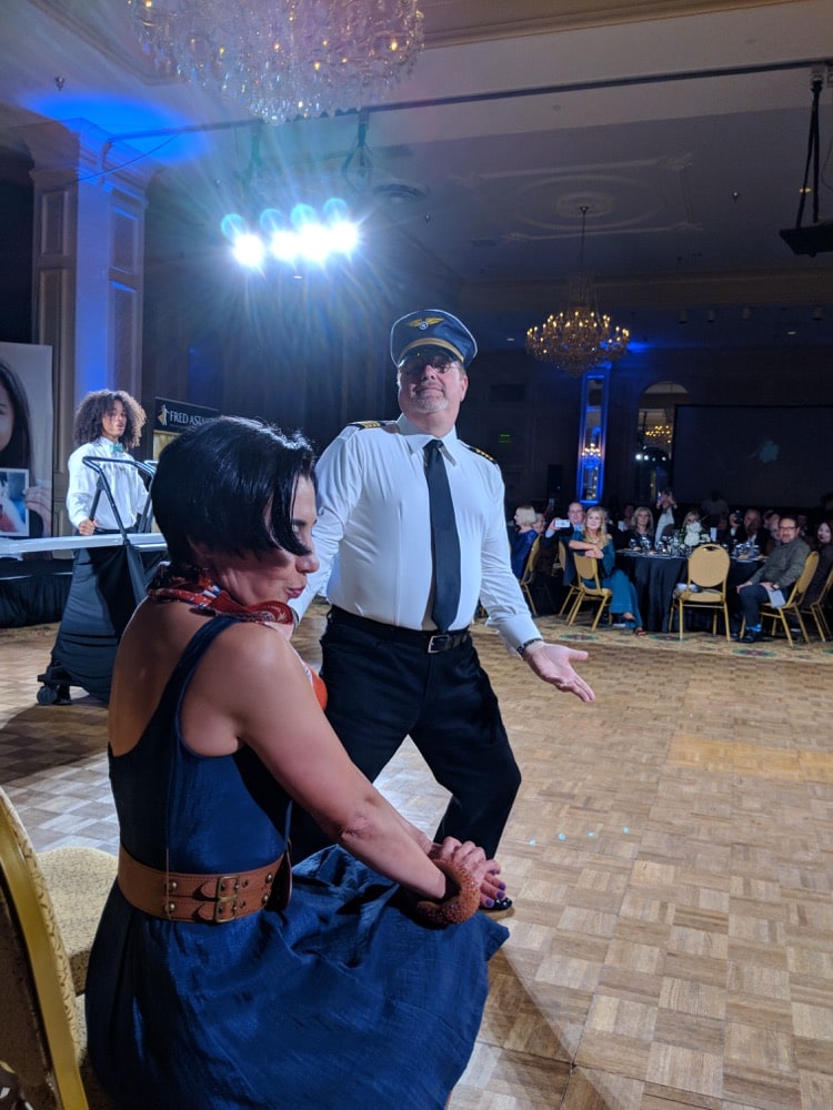 Paul Mengert performs at Dancing with the Carolina Stars 2018