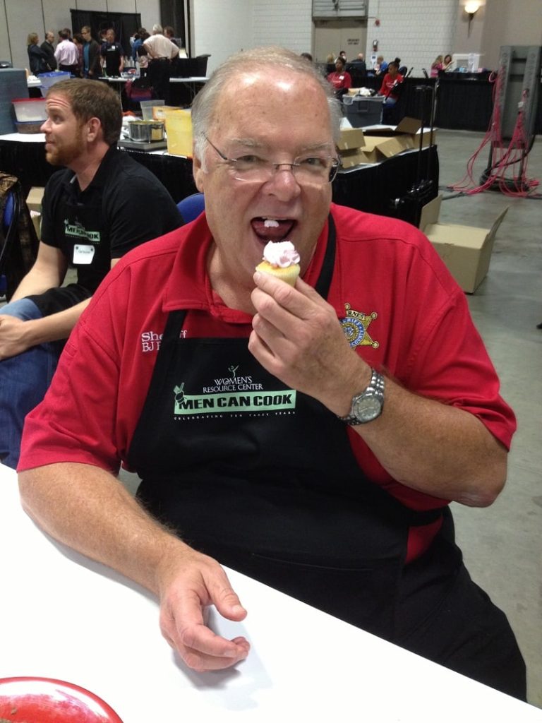 Man Eating Cupcake